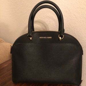 Michael Kors Saffiano Leather Satchel